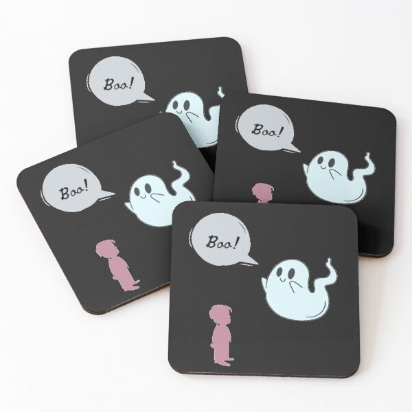 Item preview, Cute Ghost And Brave Boy | Essential  designed and sold by Nilima Bano ⭐⭐⭐⭐.