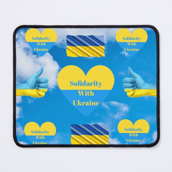 Item preview, Solidarity With Ukraine designed and sold by D/Art ⭐⭐⭐⭐⭐.
