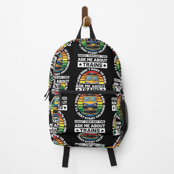 Item preview, Ask Me About Trains You Don't Have To Ask Just designed and sold by Joxxio.