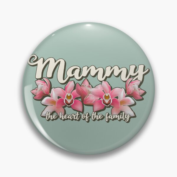 Item preview, Mammy, The Heart Of The Family, Beautiful Orchid Design For Grandmothers, Perfect For Mother's Day designed and sold by TrulyEpoque.