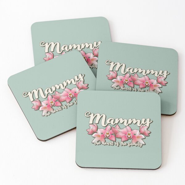 Item preview, Mammy, The Heart Of The Family, Beautiful Orchid Design For Grandmothers, Perfect For Mother's Day designed and sold by TrulyEpoque.