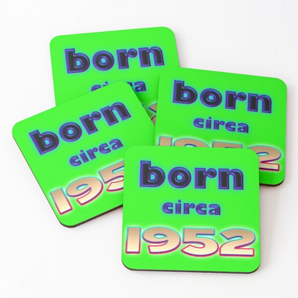 Item preview, Born circa 1952 birthday gift designed and sold by captainpeter.