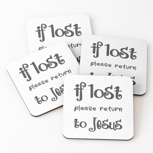 Item preview, Christian Design - If Lost Please Return to Jesus designed and sold by simplydesignart.