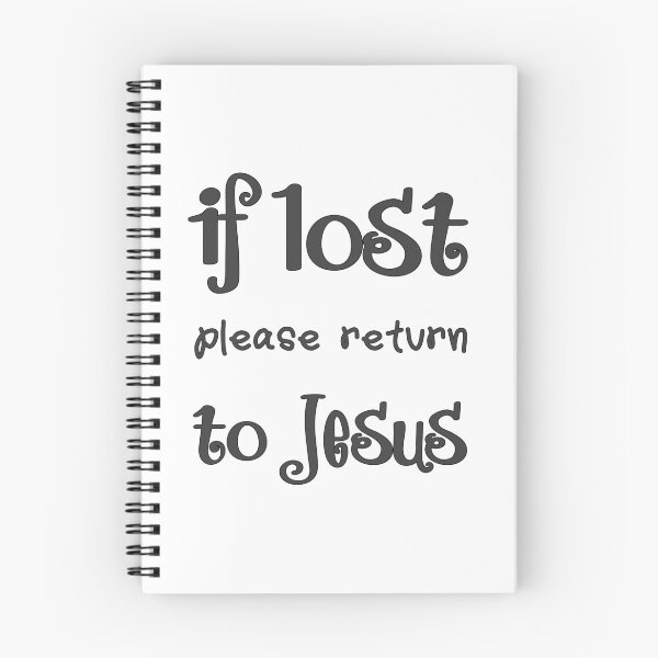 Item preview, Christian Design - If Lost Please Return to Jesus designed and sold by simplydesignart.