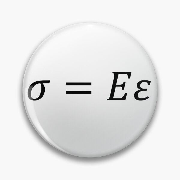Item preview, hooke's law for linear deformation, mechanical engineering basics designed and sold by NoetherSym.