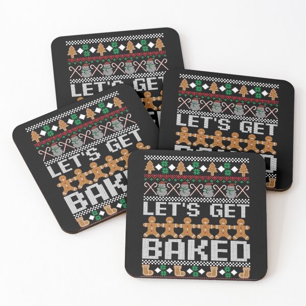 Item preview, Lets Get Baked Ugly Christmas Holiday Cookie designed and sold by Azhalltorm.