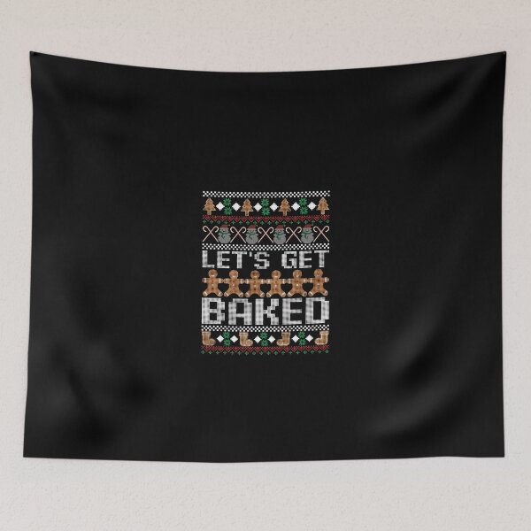 Item preview, Lets Get Baked Ugly Christmas Holiday Cookie designed and sold by Azhalltorm.