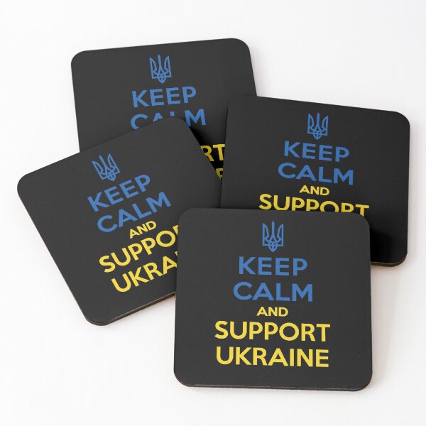 Item preview, Keep calm and support Ukraine designed and sold by Vitaliy Klimenko.