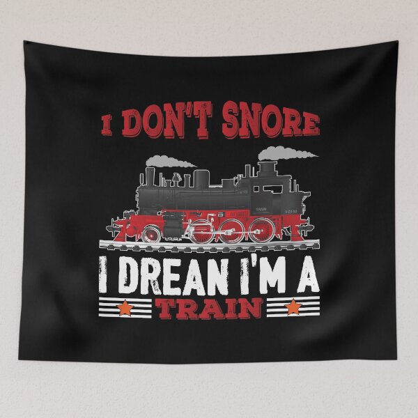 Item preview, I Don't Snore I Drean I'm A Train designed and sold by Joxxio.