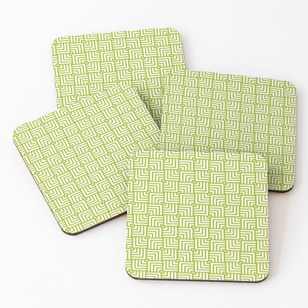 Item preview, Overlapping Squares Pattern, Olive Color Seamless Pattern Classic T-Shirt designed and sold by Uday24.