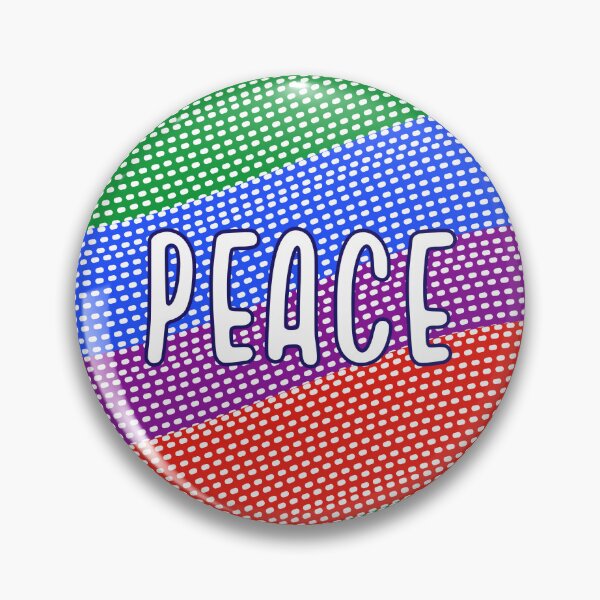 Item preview, Peace colorful designed and sold by PerlaDesignArt.