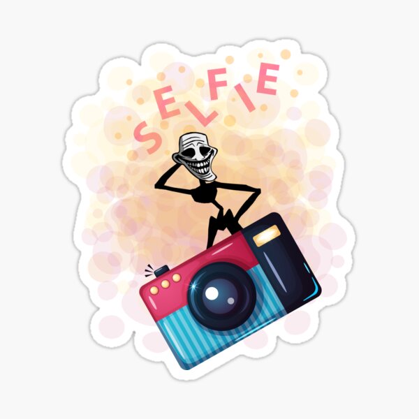 Existential Trollge Sticker for Sale by heckword