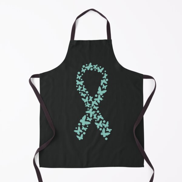 Item preview, Awareness Teal Ribbon Month Butterflies designed and sold by MJDezigns.