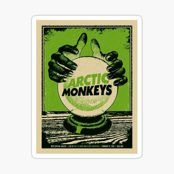 Singes verts Sticker