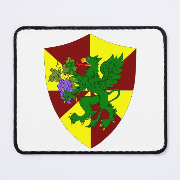 Item preview, Duchy of Vallonné Là-Bas Shield designed and sold by The Scriptorium Gift Shop and Tea Room.