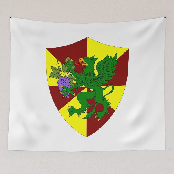 Item preview, Duchy of Vallonné Là-Bas Shield designed and sold by The Scriptorium Gift Shop and Tea Room.