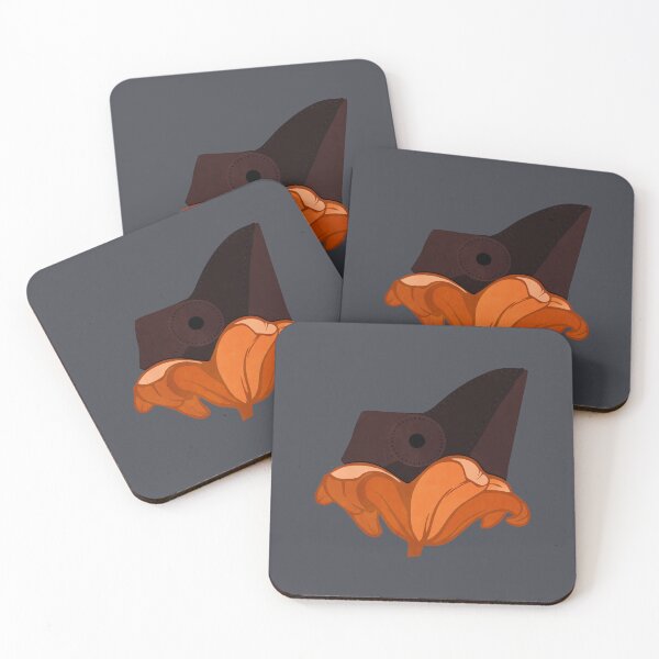 Item preview, Plague doctor flower - orange designed and sold by BRU Design.