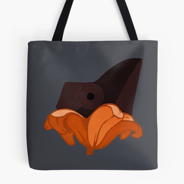 Item preview, Plague doctor flower - orange designed and sold by BRU Design.