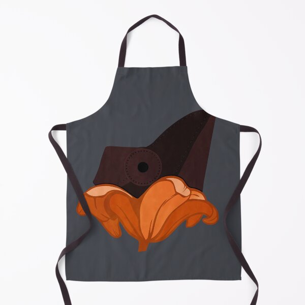 Item preview, Plague doctor flower - orange designed and sold by BRU Design.