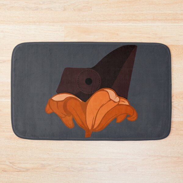 Item preview, Plague doctor flower - orange designed and sold by BRU Design.