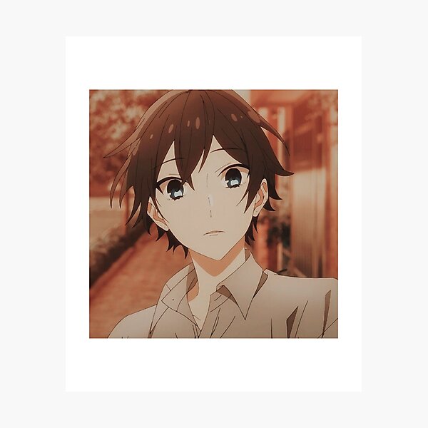 Horimiya Miyamura Polaroid, an art print by shibaruirui - INPRNT