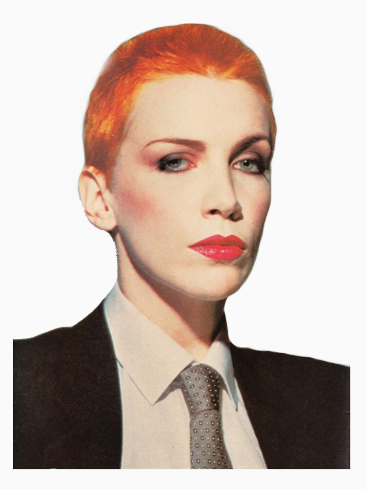 Aperçu 7 sur 7. T-shirt classique avec l'œuvre Annie Lennox Eurythmics Doux rêves créée et vendue par Amberlenoxe.