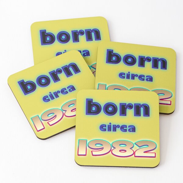 Item preview, Born circa 1982 birthday gift designed and sold by captainpeter.