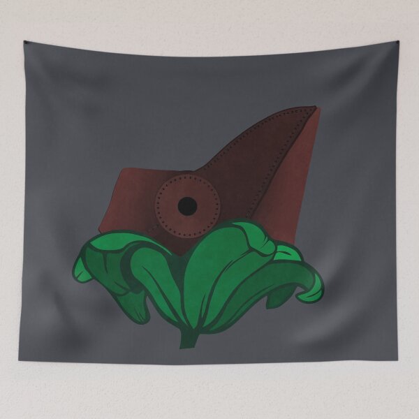 Item preview, Plague doctor flower - Green designed and sold by BRU Design.