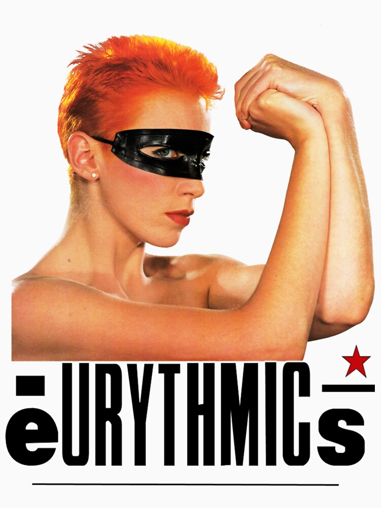 Aperçu 7 sur 7. T-shirt classique avec l'œuvre Eurythmique - Annie Lennox - Dave Stewart créée et vendue par Amberlenoxe.