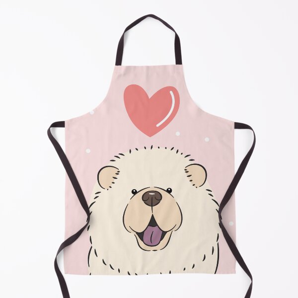 Item preview, Love White Cream Chow Chow designed and sold by Lulupainting.
