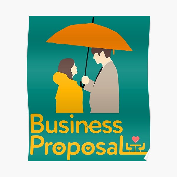 "a Business Proposal Fanart Artwork" Poster By Ani-pop | Redbubble