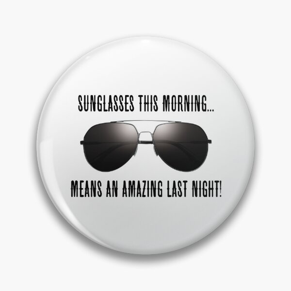 Item preview, Sunglasses This Morning…! Black (on White) designed and sold by PawsitiveMum.