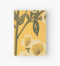 Goldene Blumen Notizbuch