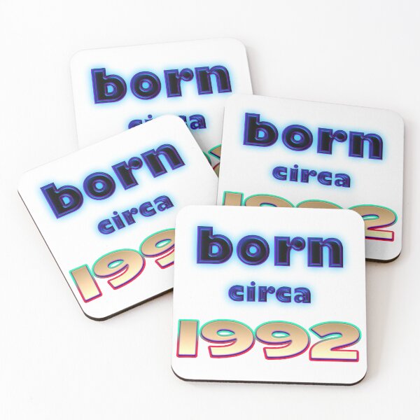 Item preview, Born circa 1992 birthday gift designed and sold by captainpeter.