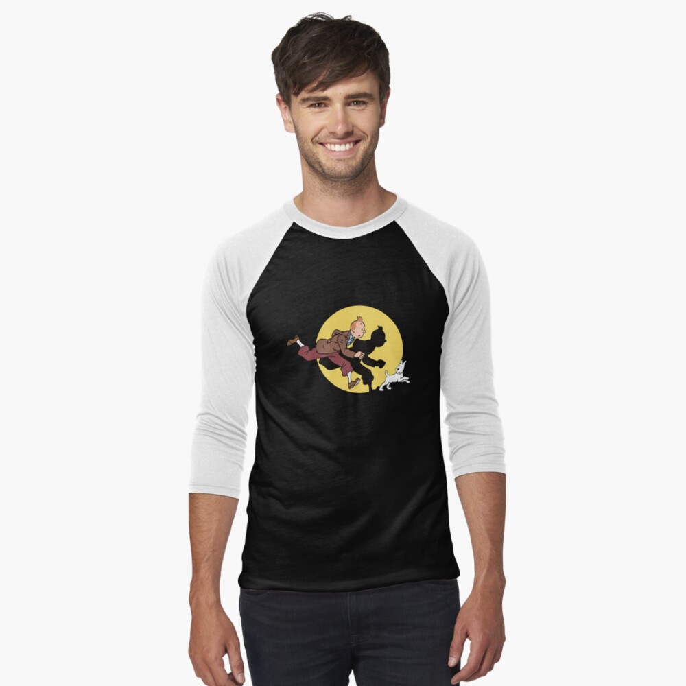 Vista previa del artículo con la obra «Camiseta ¾ estilo béisbol», diseñado y vendido por Vonalford.
