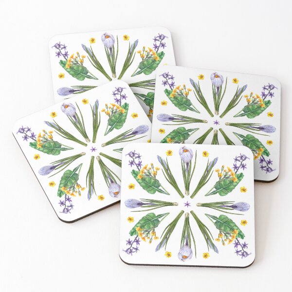 Item preview, Spring flowers. Watercolor pattern designed and sold by stasia-ch.