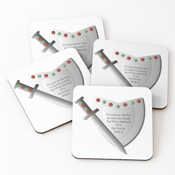 Item preview, Sword and Shield Quote designed and sold by NiWonderland.