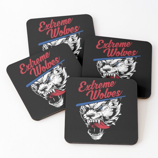 Item preview, Extreme Black Wolf With Blue Eyes designed and sold by GraphismNinja.