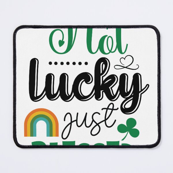 Item preview, Not Lucky Just Blessed designed and sold by Yakuzads.