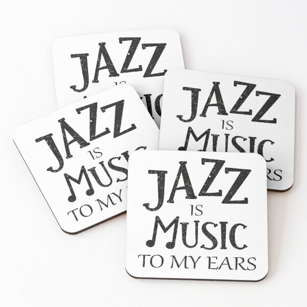 Item preview, Jazz Is Music Pun Music Phrase  designed and sold by Primroaddesigns.