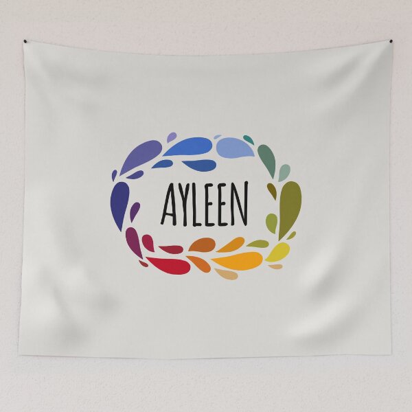 Item preview, Ayleen Name Cute Colorful Gift Named Ayleen designed and sold by kindxinn.
