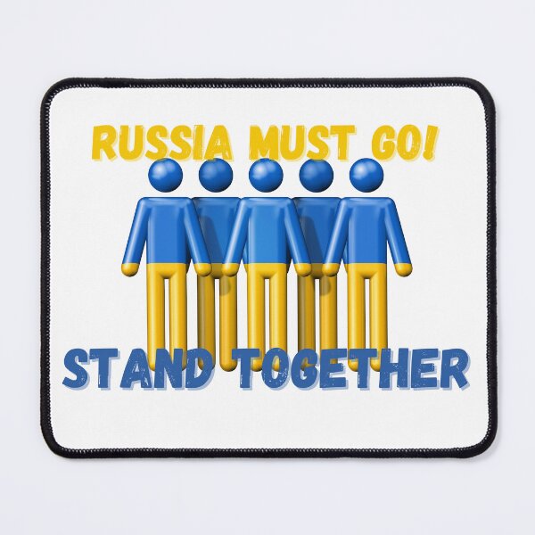 Item preview, Підтримуйте Україну Russia Must Leave | We Support Ukraine End Ukraine War designed and sold by SolSel ⭐⭐⭐⭐⭐.