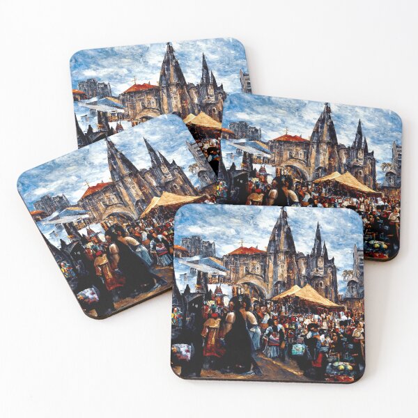 Item preview, Medieval Fantasy Town designed and sold by AM FineArtPrints.