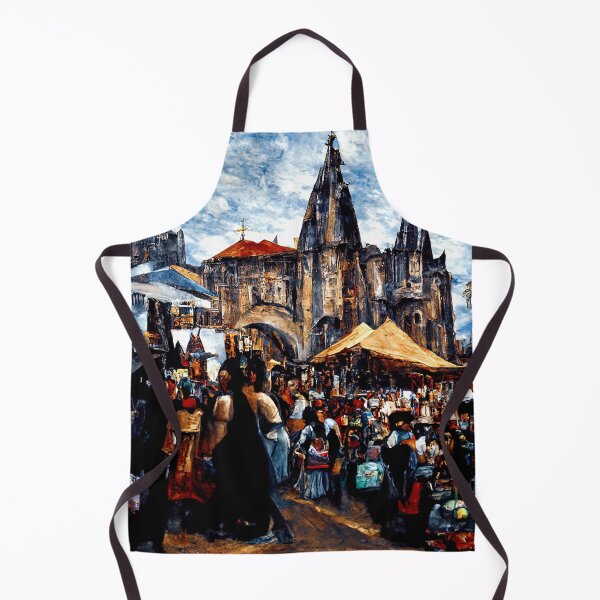 Item preview, Medieval Fantasy Town designed and sold by AM FineArtPrints.