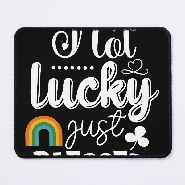 Item preview, Not Lucky Just Blessed designed and sold by Yakuzads.