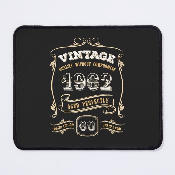 Item preview, 60th Birthday Gift Gold Vintage 1962 Aged Perfectly Essential T-Shirt designed and sold by BrandonBolton.
