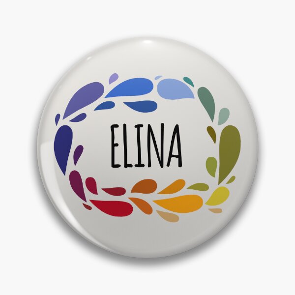 Item preview, Elina Name Cute Colorful Gift Named Elina designed and sold by kindxinn.
