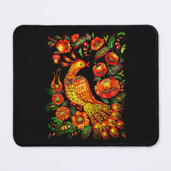 Aperçu de l'œuvre Firebird Petrykivka art ukrainien créée et vendue par AshleyConnelly.