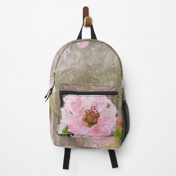 Item preview, Pink Flowering Quince Branch Painterly designed and sold by mljdwhite.