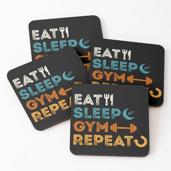Item preview, Eat Sleep Gym Repeat designed and sold by Mariel  Toigo.